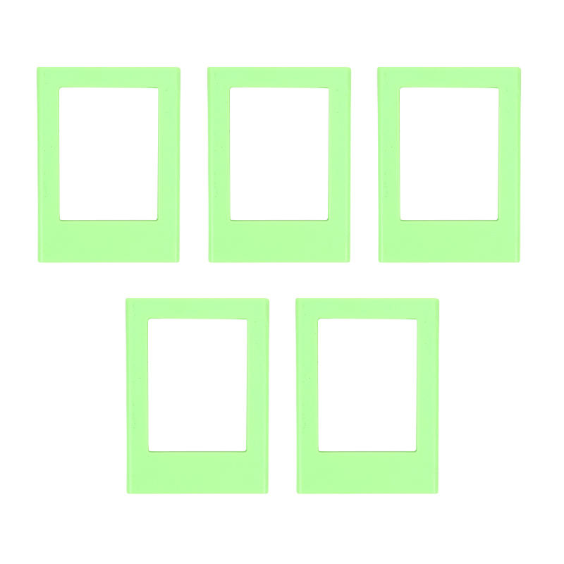 5PCS Lightweight Photo Frames Wall Desktop Reusable Photocards Displaying Sign Paintable Picture Frames for Office Home