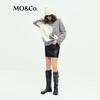 MO&Co. Active Series Plush Animal Pattern Wool Sweater