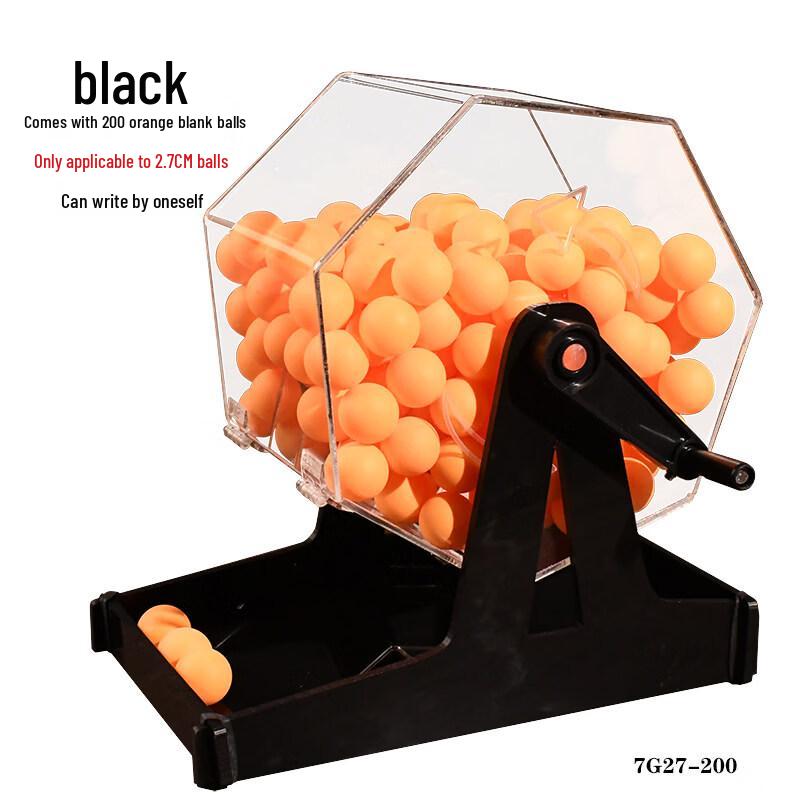 Manual Raffle Machine with Blank Balls