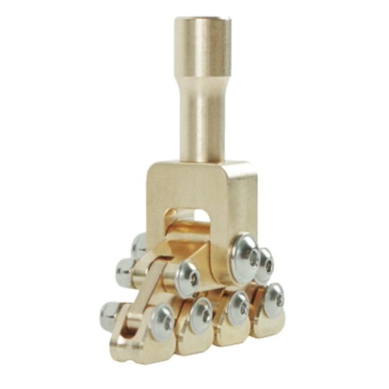 Efficient Fret Press Head Instrument for Guitar Repair Brass Construction Ensuring Smooth Quick Installation Process