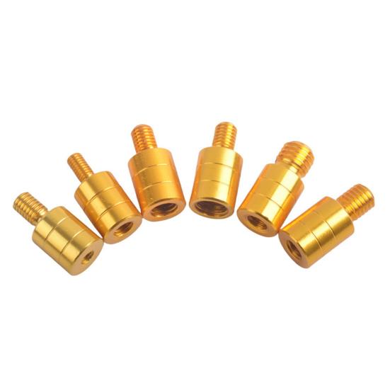 Fiske Landingsnett Hodekobling 6/8/10/12MM Skrue Hurtigutløser Dypnett Stangadapter Metallkonverteringsbeslag Fisketilbehør