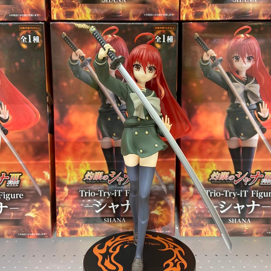 Original 19CM Anime Shakugan no Shana Shana Punish the crime PVC Action Figures Model Collection Ornament Anime Cartoon Gifts