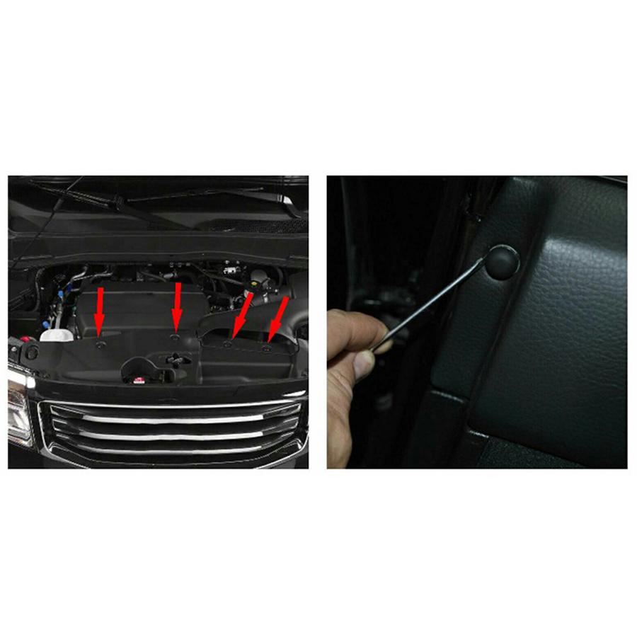 100 Pcs Panel Bumper Fender Push Rivets Fastener Clips Plastic For Toyota Lexus
