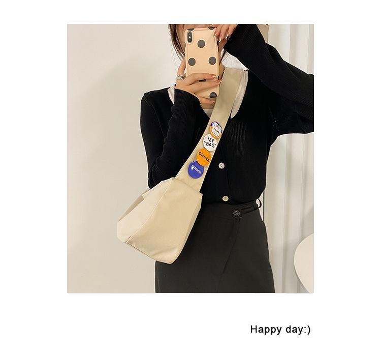 Teddy Dog Plush Crossbody Bag - Multi-color Nylon Pendant for Girls