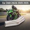 Kawasaki ZX6R ZX636 (2009-2020) Stainless Steel Mid-Pipe Exhaust Adapter