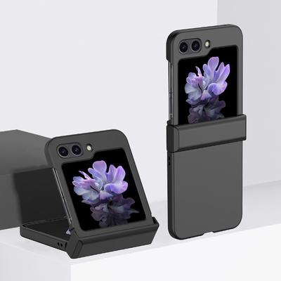 Plain Shockproof Folding Bag Case for Samsung Galaxy Z Flip 5 4 Flip4 Flip5 Flip3 Flip 3 5G Zflip4 Zflip5 Non-Slip Phone Covers