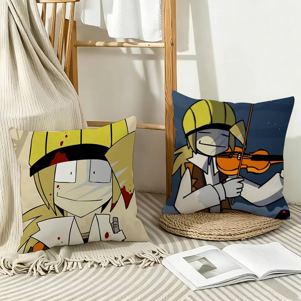 COOL LLaw Of Talos Anime Pillow Case Pattern Printed Pillowcase For Living Room Sofa Cushion Cover