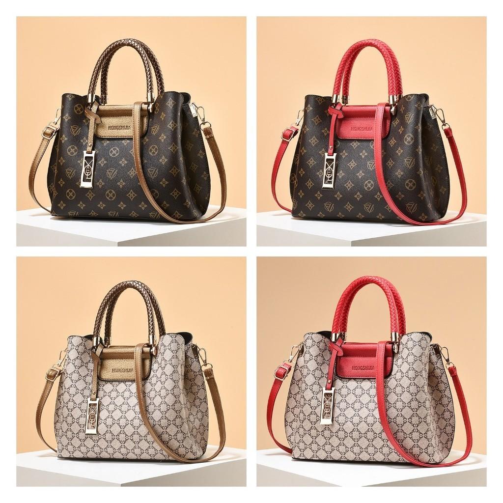 Soft Leather High-end Ladies Handbag 2023 New Shoulder Bag Women's Stylish Crossbody Bag Large Bag