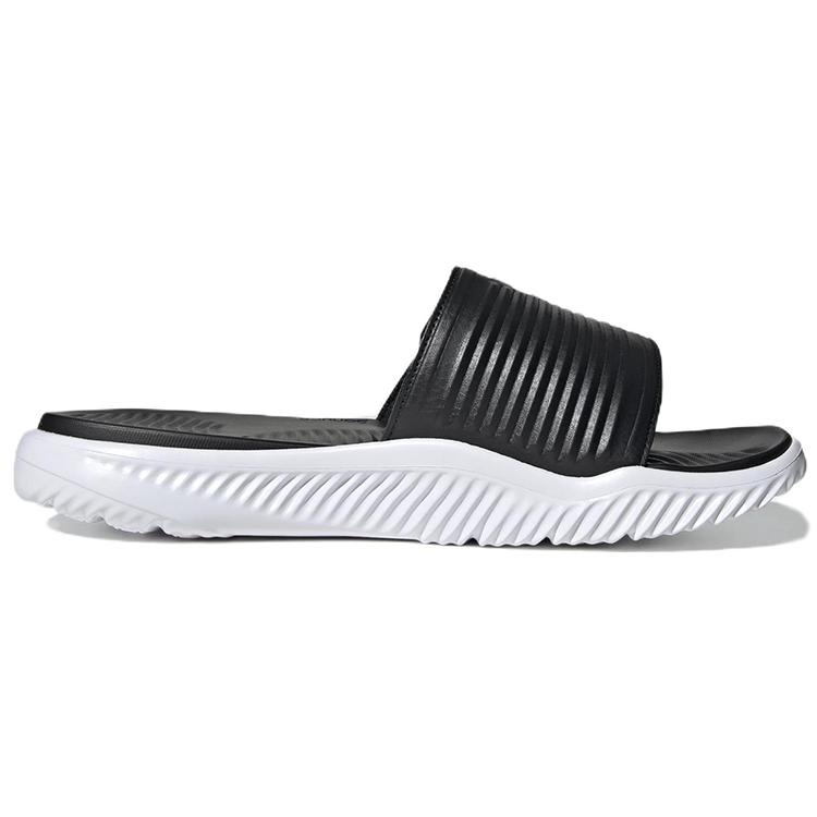 adidas Alphabounce Slide 'Black White' GY9415