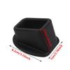 1/2pcs Car Belt Buckle Holder Made Of Eco-Friendly Silicone & Children Can Safe Touch Seat Belt Slot Fastener