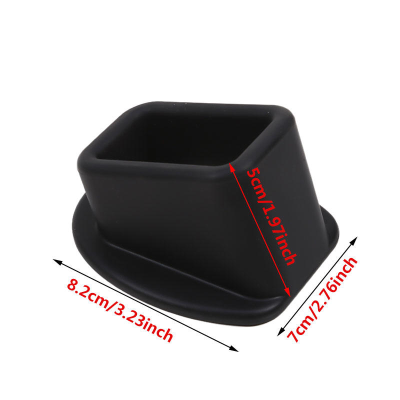 1/2pcs Car Belt Buckle Holder Made Of Eco-Friendly Silicone & Children Can Safe Touch Seat Belt Slot Fastener