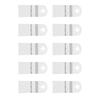10Pcs 31mm Oscillating Multi Tool Saw Blades Precision Cutting Tool for Metal Wood Plastic