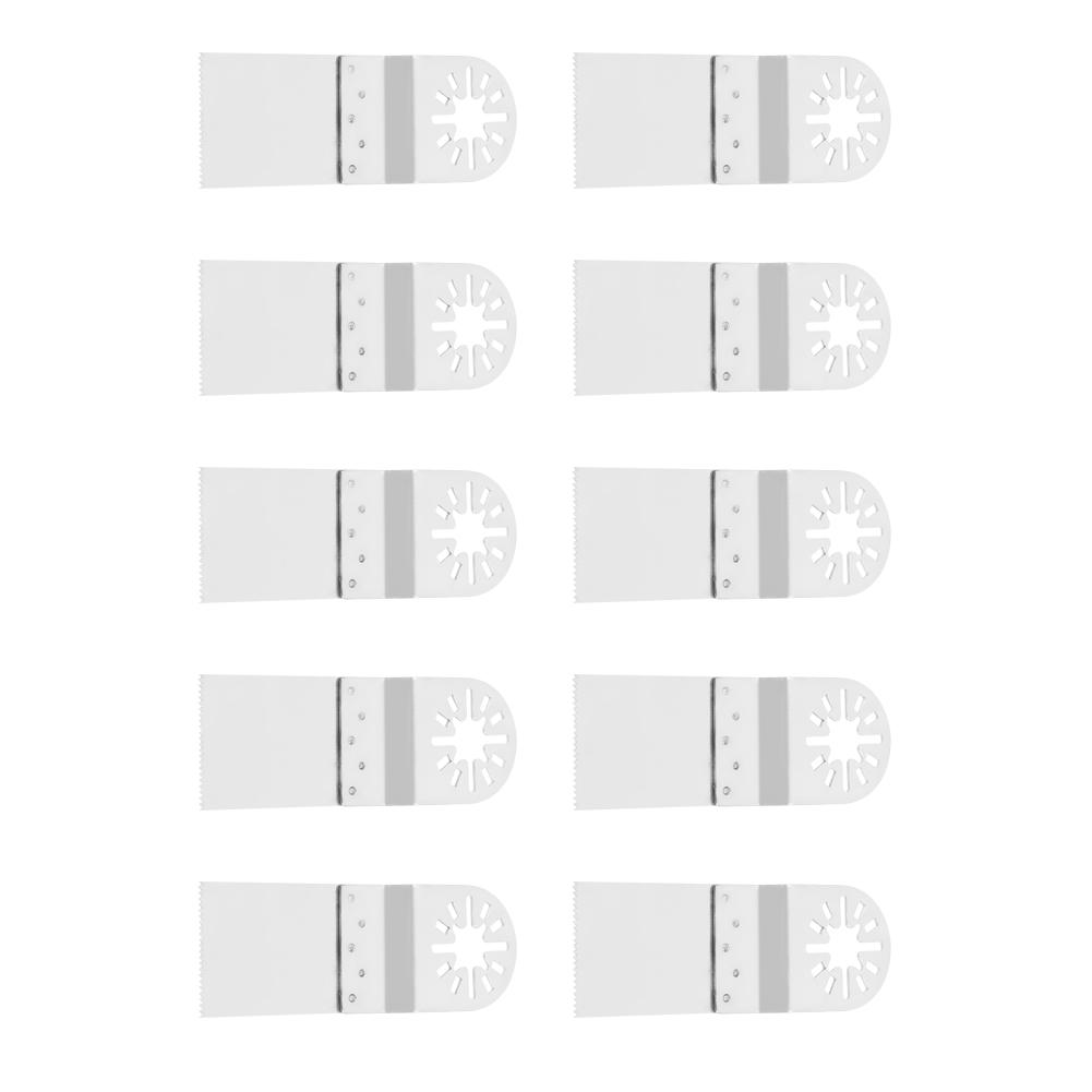 10Pcs 31mm Oscillating Multi Tool Saw Blades Precision Cutting Tool for Metal Wood Plastic