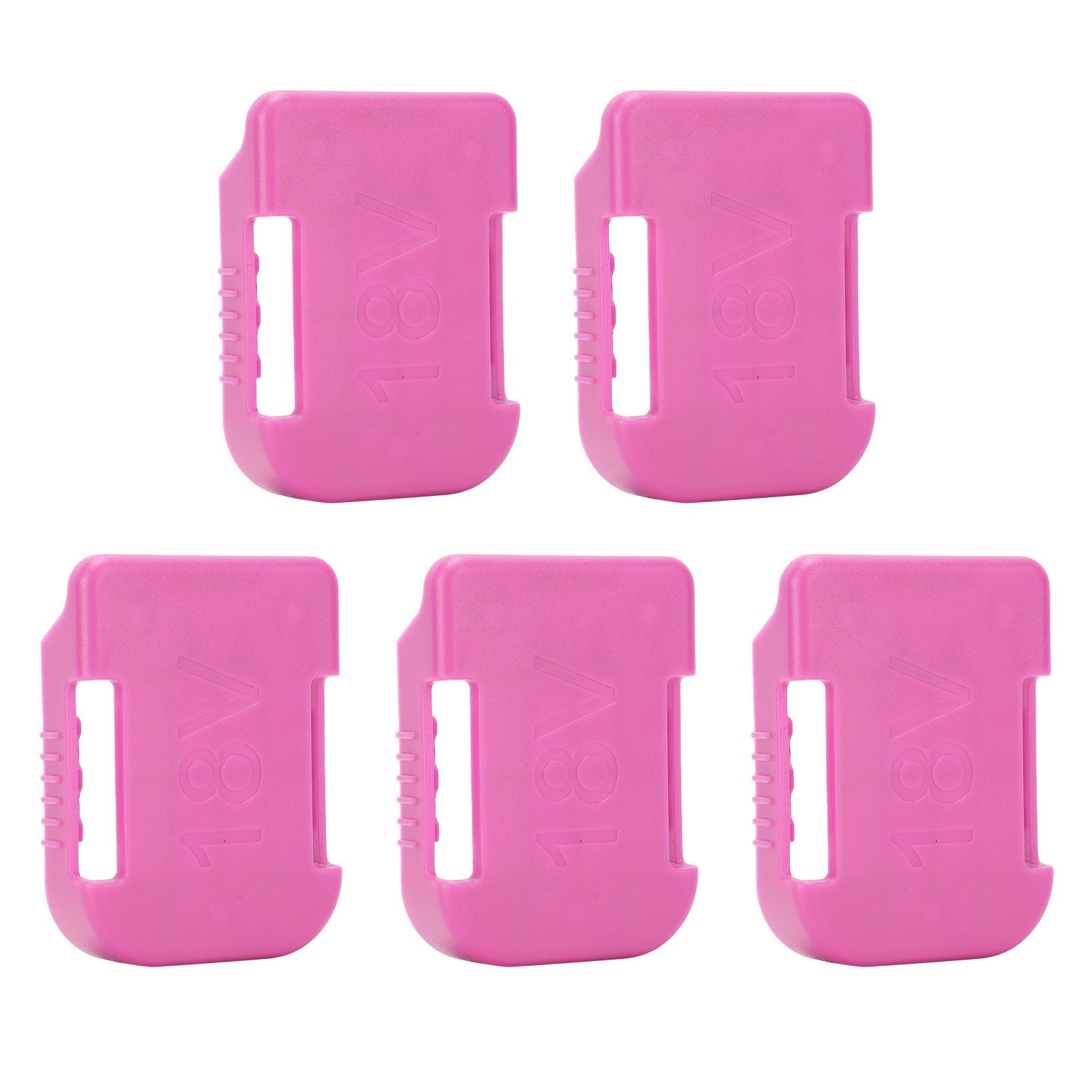 

5 шт. Двойной держатель для хранения аккумулятора 18 В для инструментов, крепления аккумулятора для MakitaBosch