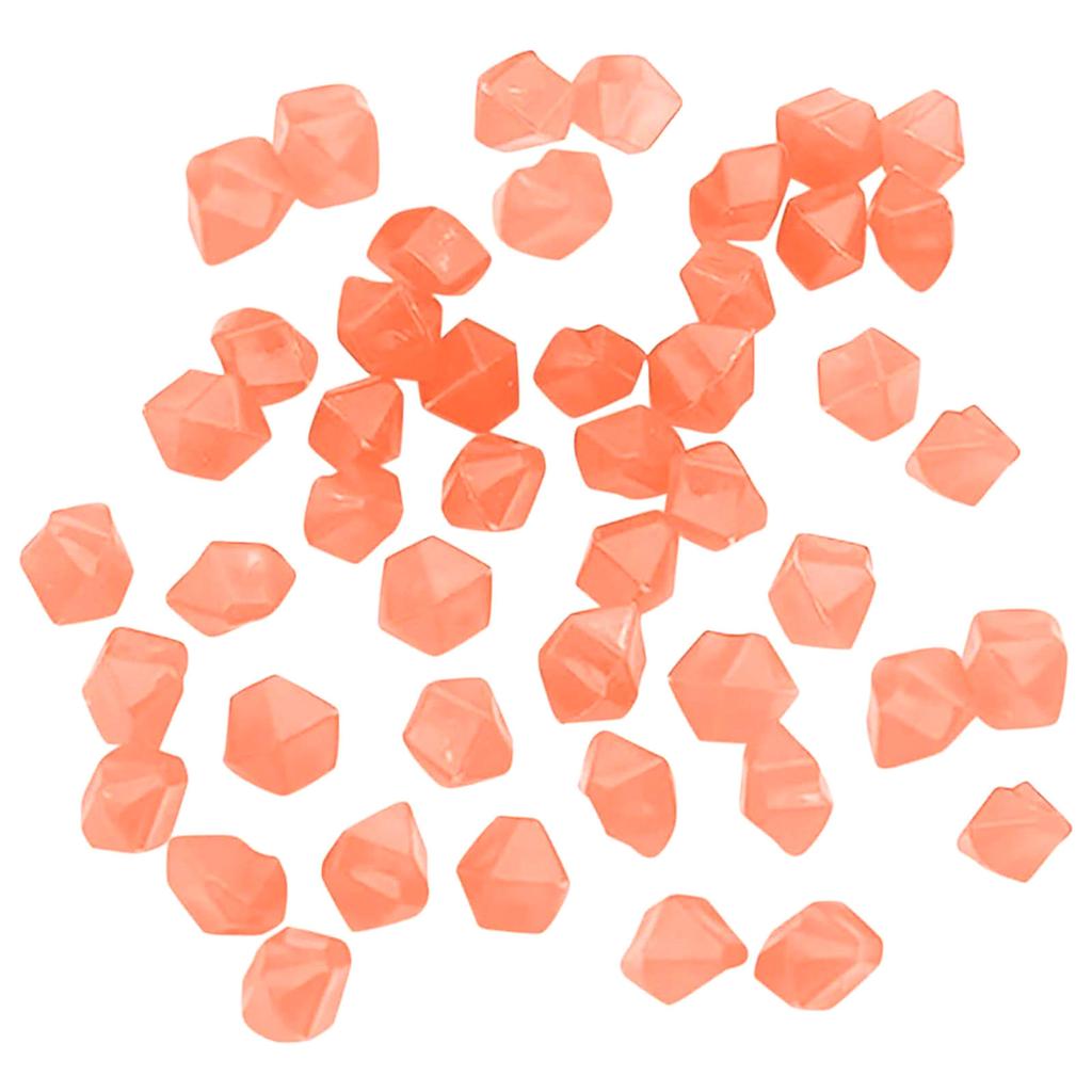 Luminous Diamond Shaped Pebbles for Garden Decoration Outdoor Landscape Glow Stones for Pathway Aquarium and Fish Tank Decoration