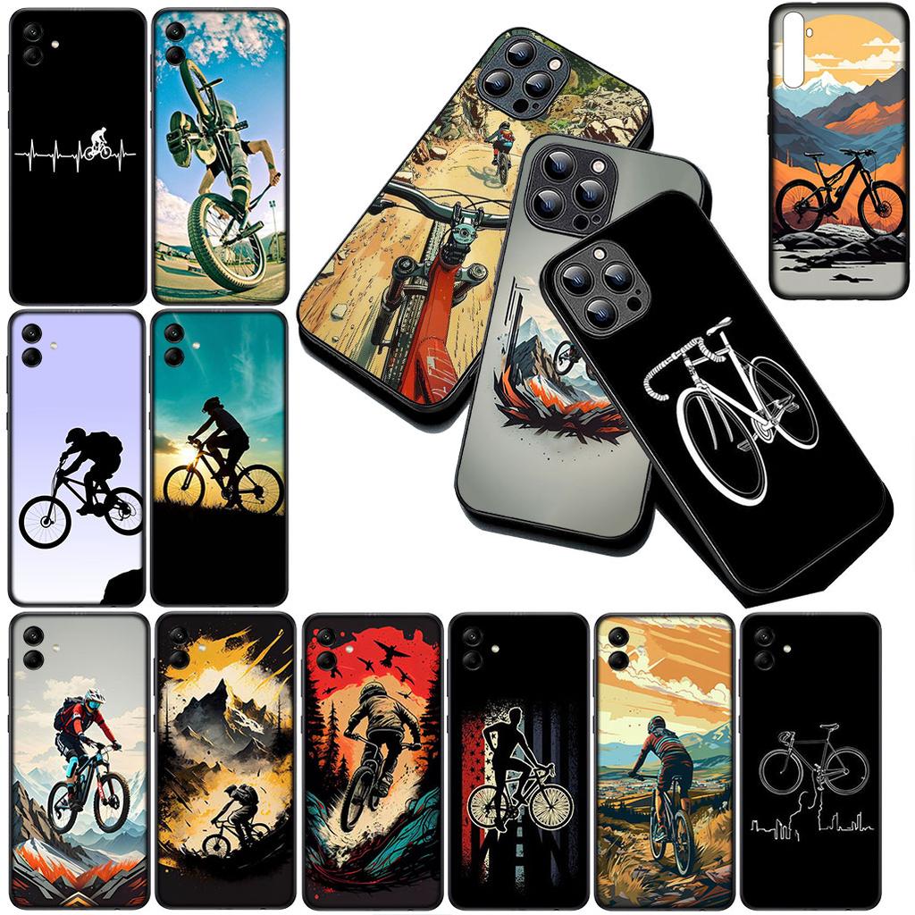 Cover for Motorola Moto G22 G23 G32 G53 G60 G13 G64 G20 G8 G9 Plus Power E13 E20 E32 Phone Case Mountain Bike Car Cycling Art