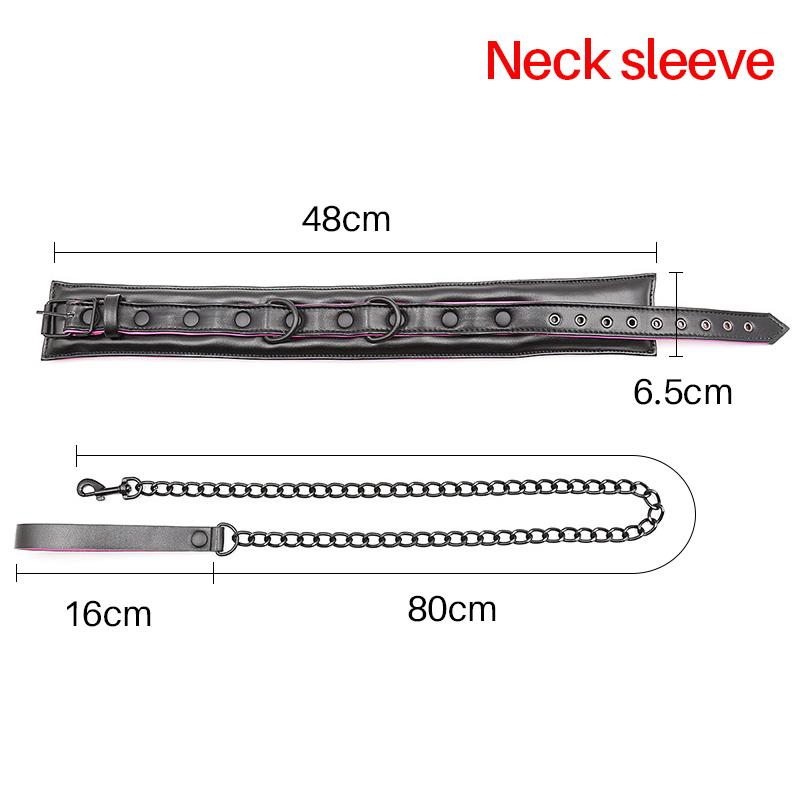 Miękka regulowana gąbka igła klamra kajdanki kostki mankiet kołnierz ograniczenia BDSM zabawki ograniczenia seks erotyczny Bondage