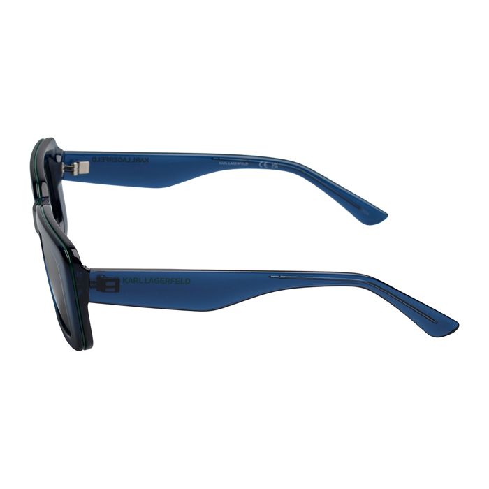 Lunettes de soleil - KARL LAGERFELD - KL6101S - Couleur 400 Blue - Verres bleus - Style tendance