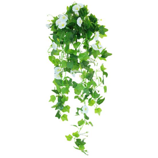 Practical Wall Hanging Fake Plant Eco-friendly Faux Silk Flower Beautiful