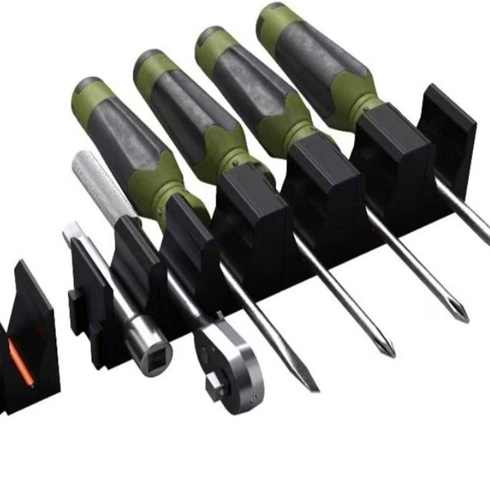 

Стійка для зберігання гайкових ключів для апаратного інструменту Дисплей Вішалка Ящик для інструментів Багатоцільовий тримач для гайкових ключів сірий