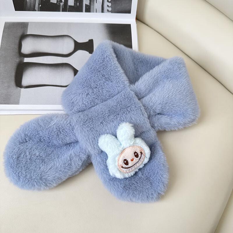 DUTRIEUX Kids' Cartoon Plush Warm Scarf