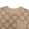 Vans Skate Checker Pocket Soft Comfortable Skin-Friendly Versatile Short Sleeve T-Shirt Men Tops Khaki VN000GQHCTG