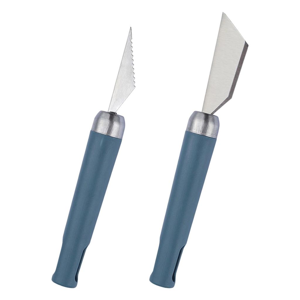 kitchen Carving Modeling tool Stainless Steel Sharp Portable Scimitar for Chef