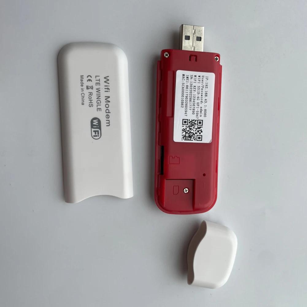 4G LTE Wireless WiFi Router USB Dongle 150Mbps Modem Stick Adapter Mobile Broadband Sim Card 4G Card Wireless Router for Laptop