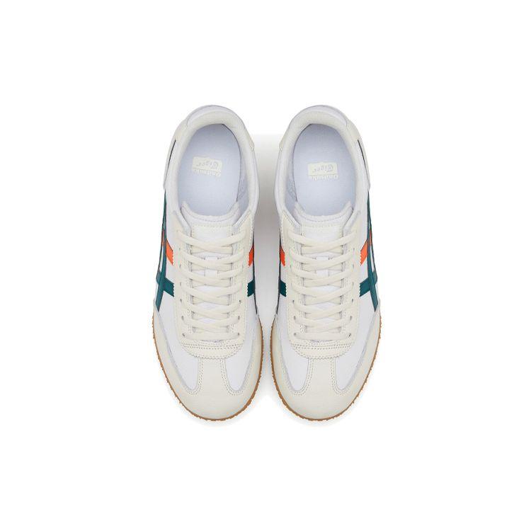 ONITSUKA TIGER Machu Racer Comfortable Versatile Breathable Lightweight Low-Top Casual Shoes Unisex Sneaker White Green 1183B770-107