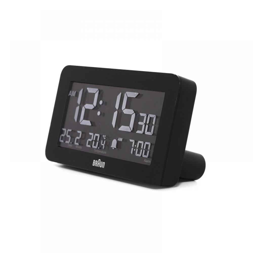 Braun Bc10b Digital Crescendo Alarm Weather Public Desk Clock