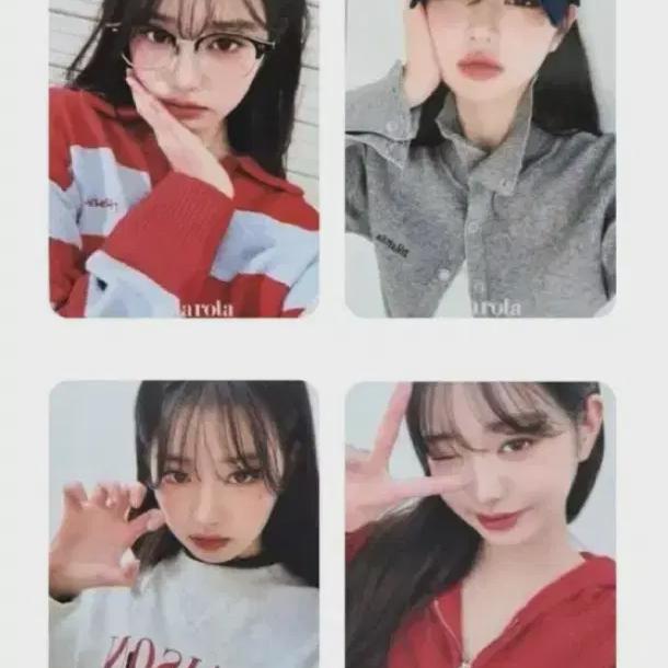 

Wonyoung Laura Laura Photo Card 4 Piece Set 25 Spring