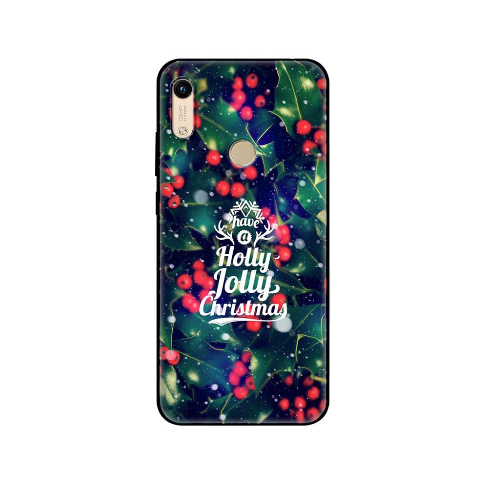 Schwarze TPU-Hülle für Huawei Honor 8a Prime 8s Prime 9 Lite honor 9A 9C 9X Premium 9x Pro 9S Frohe Weihnachten Schneemann Neujahr