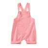 Newborn Baby Toddler Girl Boy  Plain Pocket Bib Overalls Overall Pants