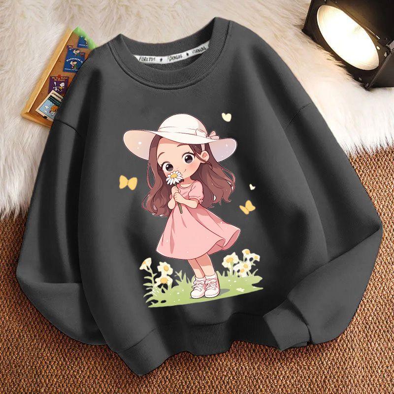Cute Hoodies for Children, Long-sleeved Casual Hoodies for Boys and Girls In Spring and Autumn
