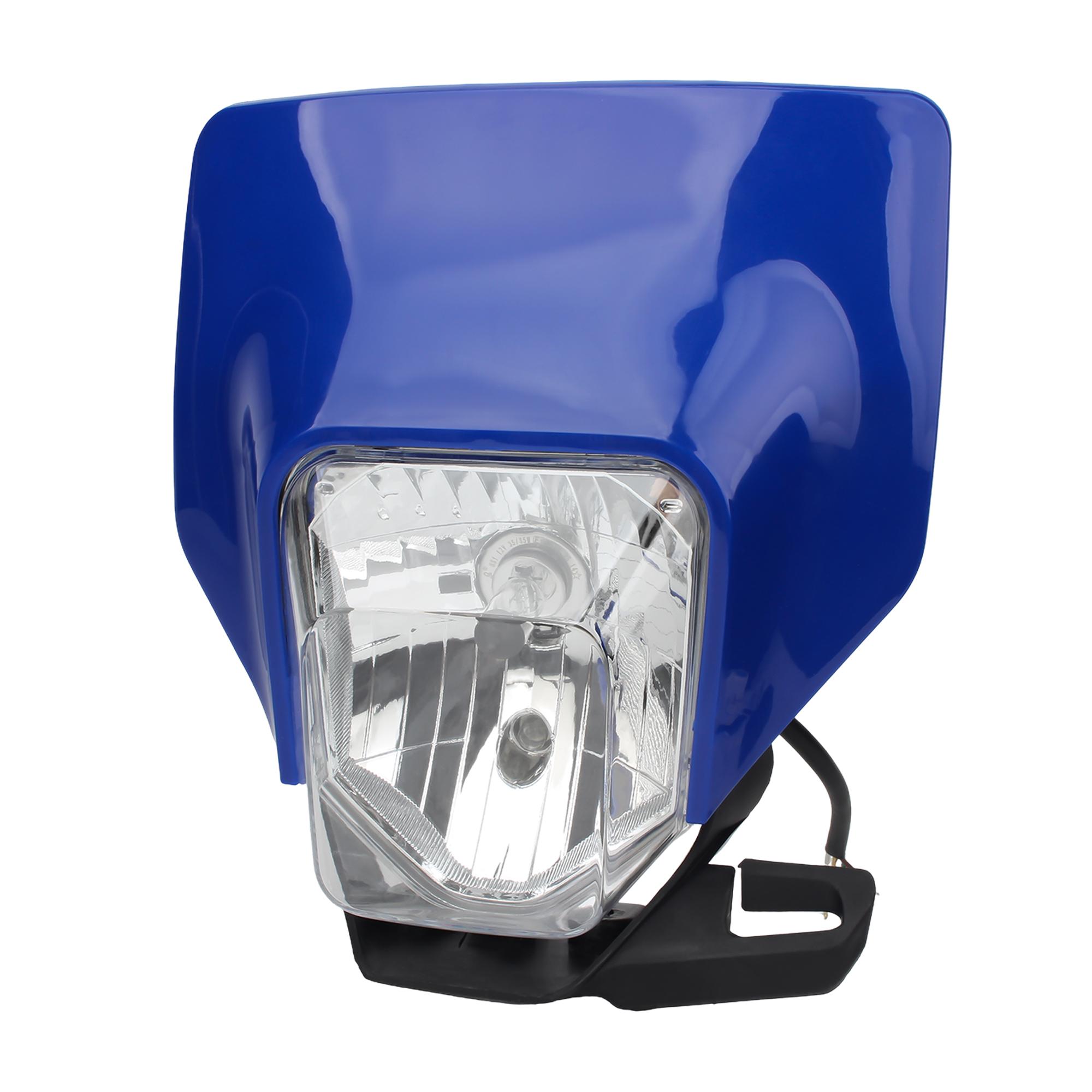 

Motorcycle Accessories H4 Headlight Headlamp For Husqvarna TE FE TX 250 350 450 501 300 2017 2018 2019 Enduro Pit Dirt Bike синій
