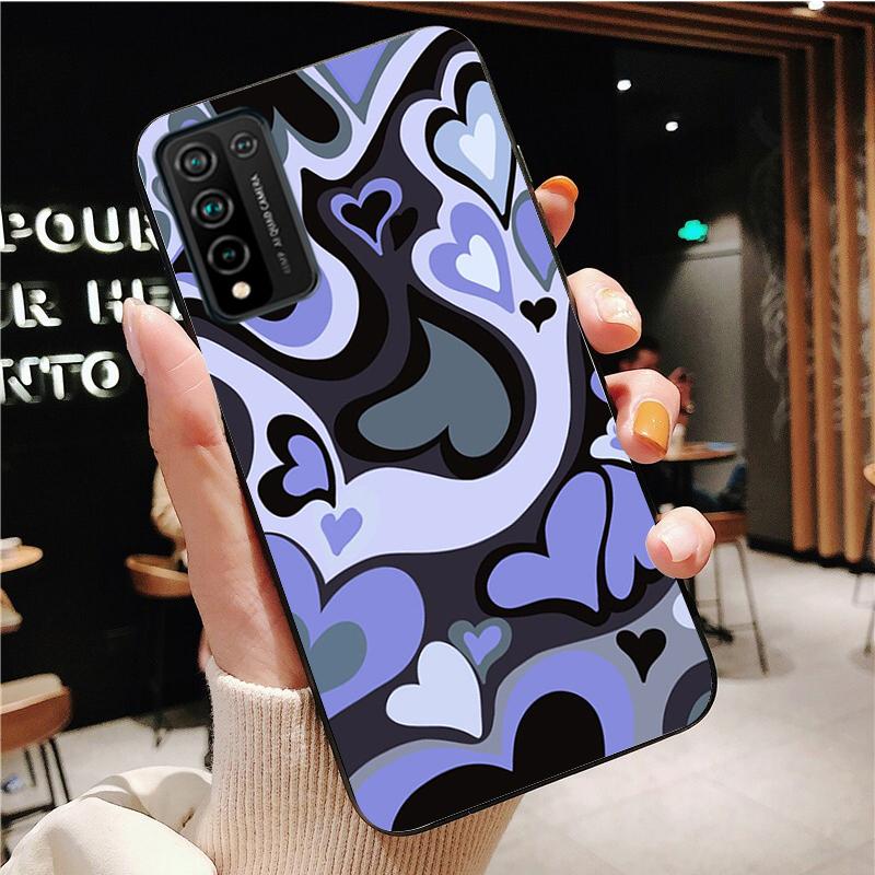 Fashion Latte Love Coffee Heart Phone Case for Huawei Honor 50 10X Lite 20 7A 7C 8X 9X Pro 9A 8A 8S 9S 10i 20S 20lite 7X 10 Lite