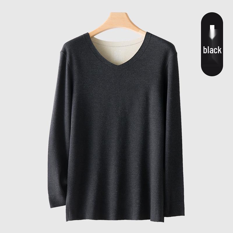 

Мужской термокомплект облегающего кроя из матовой ткани из волокна протеина шелка для осени/зимы XL