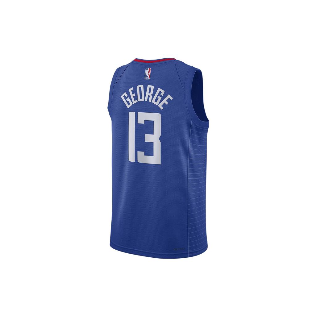 New Nike Nba Los Angeles Clippers Paul George Icon Edition 2022/23 Swingman Jersey DN2008-401