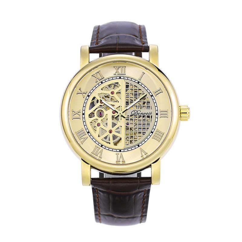 

Новые роскошные мужские часы высшего бренда с коробкой, автоматические полые светящиеся мужские механические часы