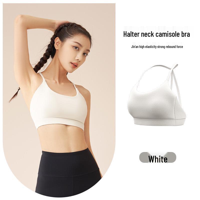 

Women s Shockproof Sports Bra - Quick Dry, Stylish Back Design, Thin Straps, Perfect for Running, Yoga, and Fitness. S