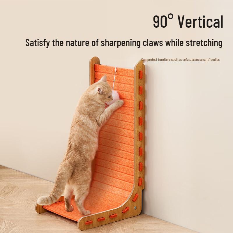 Vertical L-shaped Cat Scratcher & Lounge