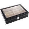 KON Glasses Box Glasses Sunglasses Storage Case Accessories Collection Case Storage 8 Pieces G White