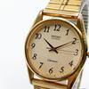 Used 373 SEIKO Chronos Watch Men's Quartz New Battery Gold