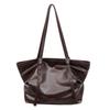 Leather Tote Bag with Adjustable Straps Large Capacity Everyday Fashion Shoulder Bag