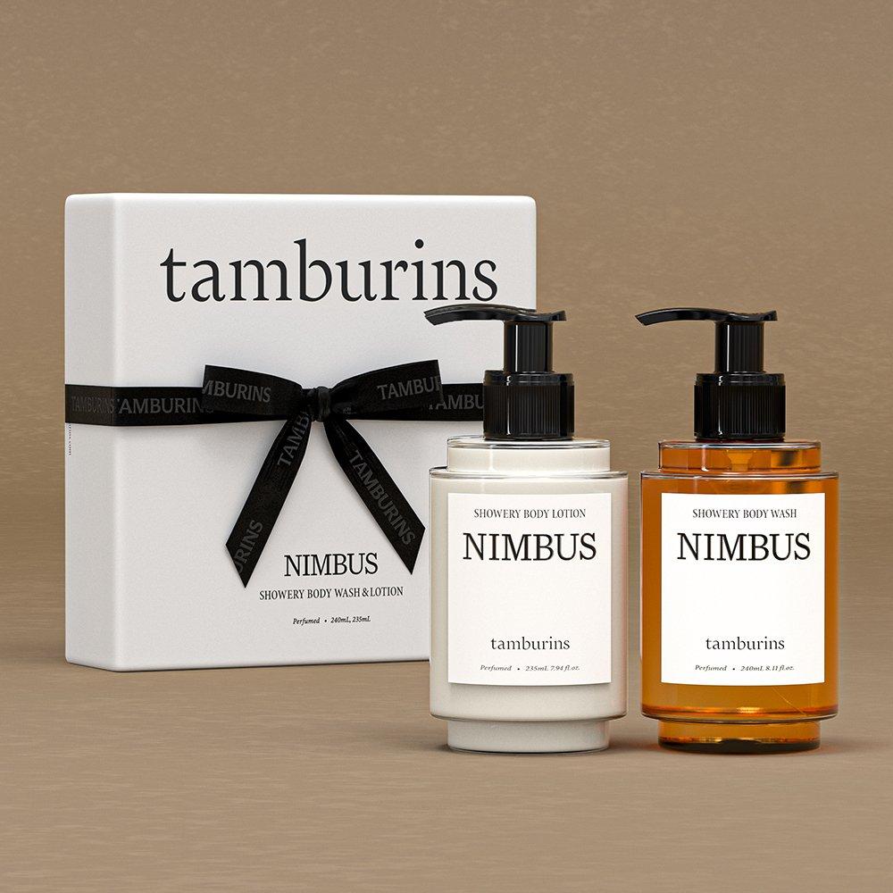 

TAMBURINS Shower Body Wash 240ml & Lotion 235ml Duo Set (Choose 1) FOG