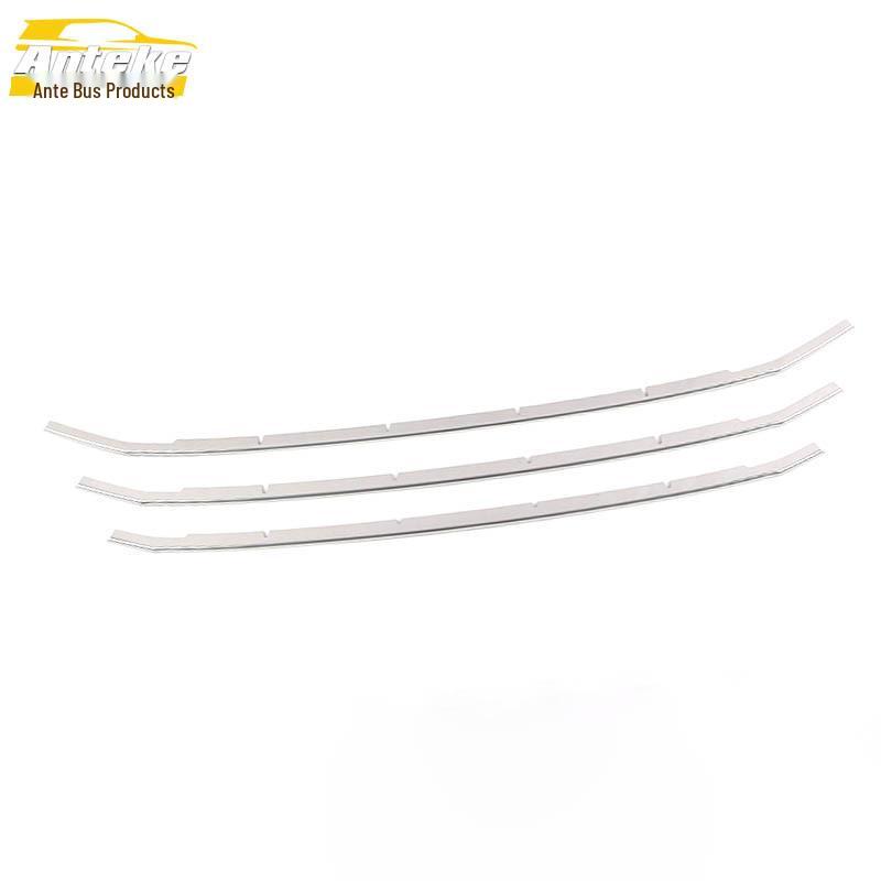 22 Civic Stainless Steel Front Lower Grille Trim: Anti-Scratch Bumper Strip Accessory