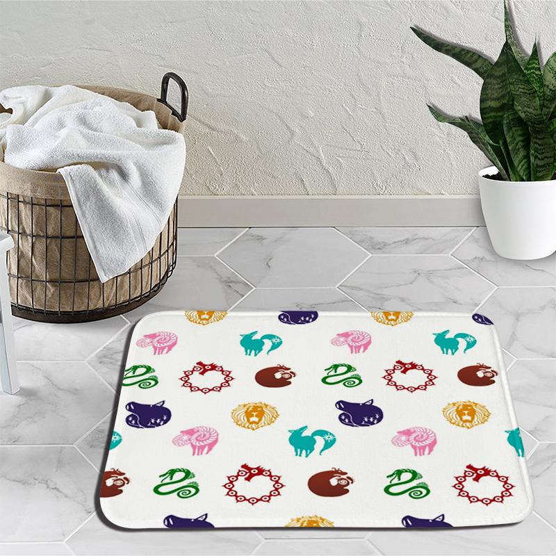 Covorul The Seven Deadly Sins desen animat sufragerie dormitor covor balcon baie covor antiderapant covor exterior cadou de zi