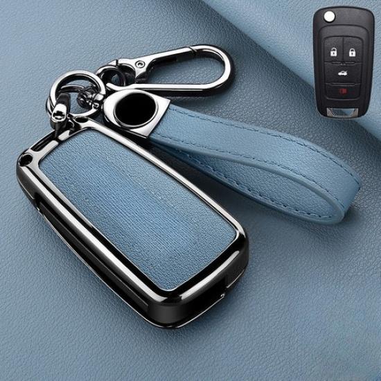 Zinc Alloy Leather Car Key Case Cover For Buick Cascada Verano Encore LaCrosse