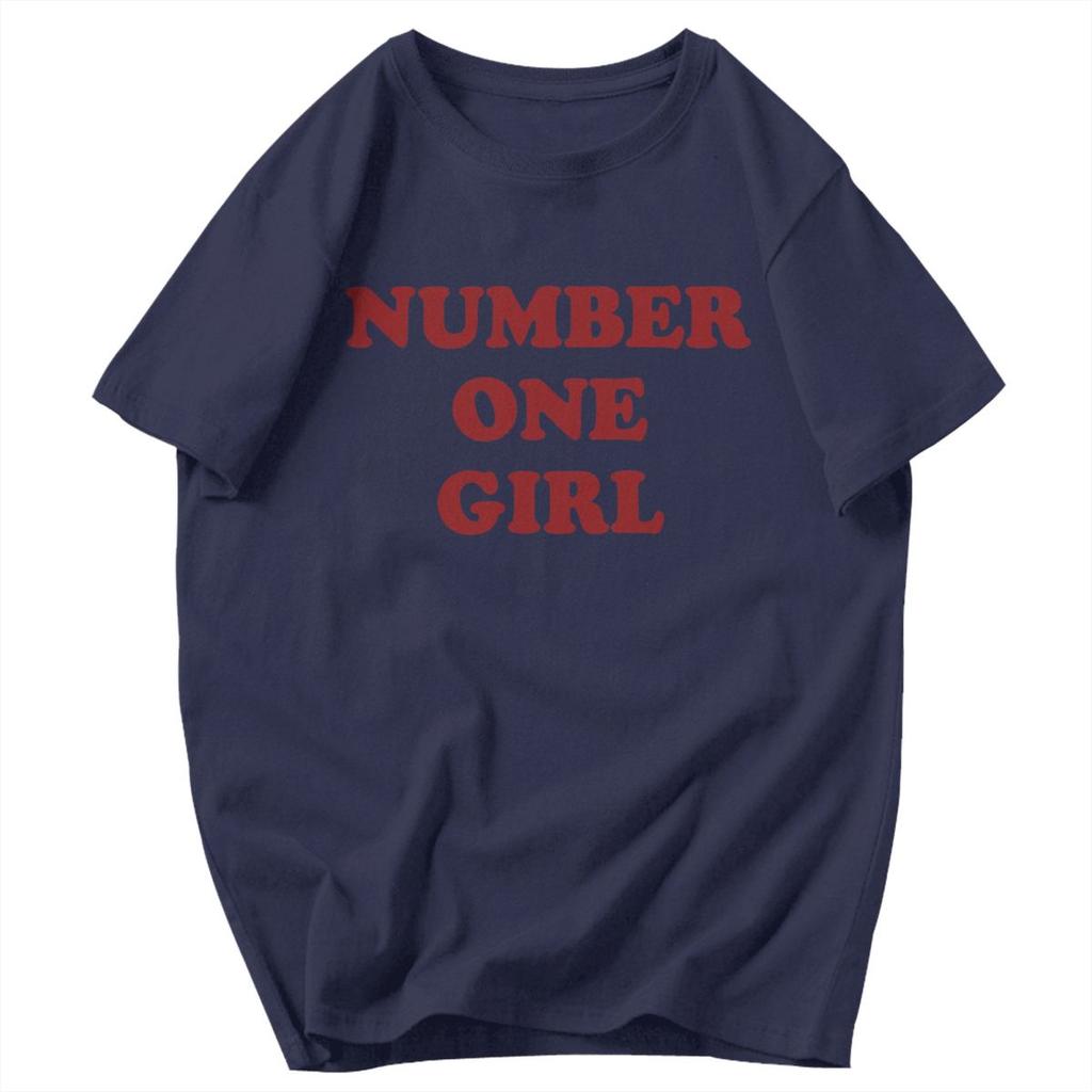 Men T Shirt ROSE Number One Girl 2025 Idea Y2K Graphic Short Sleeve Unisex Tops T Shirts