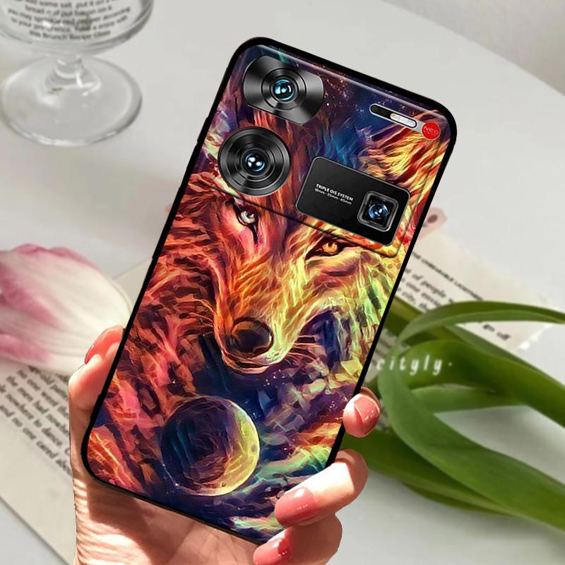 For Nubia Z60 Ultra Case Shockproof Soft TPU Silicone Phone Cover For NUBIA NubiaZ60 Z60Ultra Funda Z 60 Ultra Capa Cute Cartoon